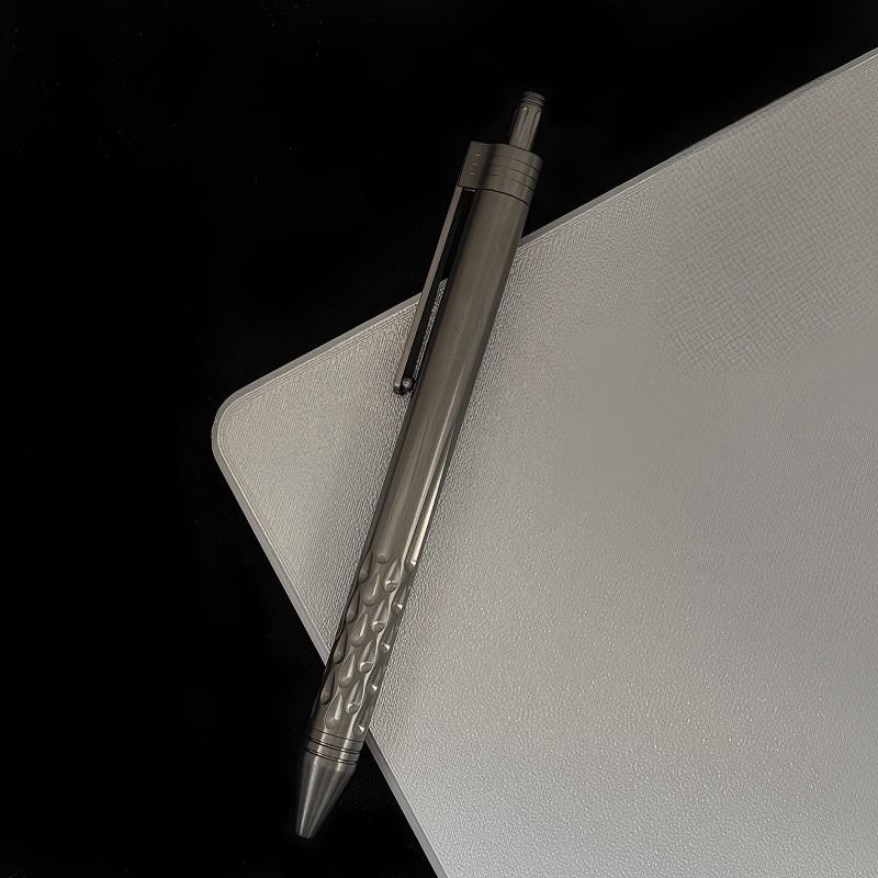Titanium Ballpoint Pen Signature Writing Pocket Pen Business Office EDC Pen Gift