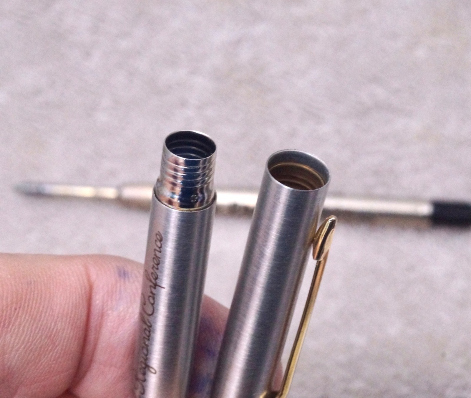 Vintage Parker Jotter Flighter Ballpoint Pen 1987 Avon Achievement Award