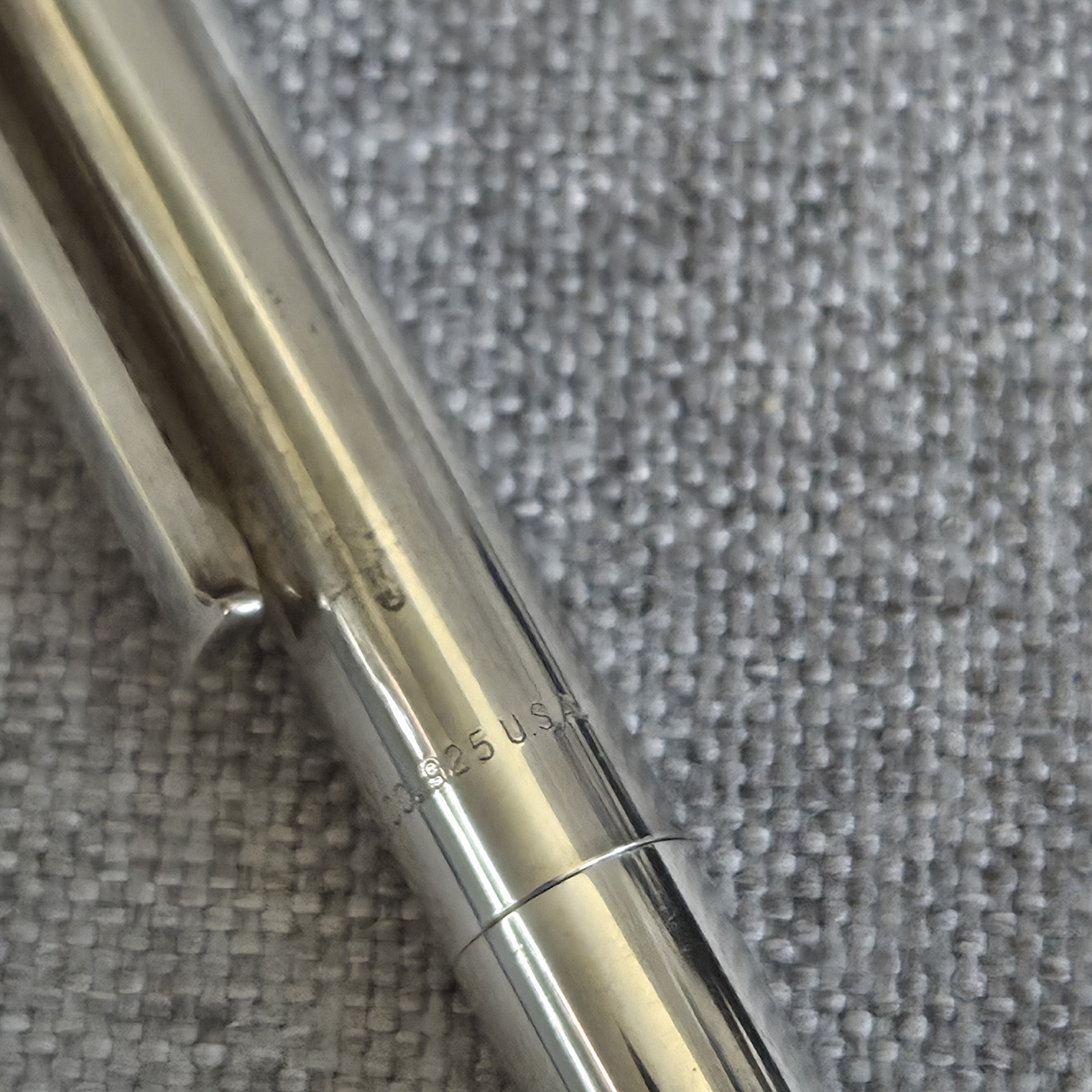Vintage Tiffany & Co Sterling Silver Ballpoint Pen 925 USA T Clip Inscribed