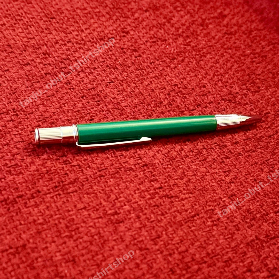 Auction Now Rolex Ballpoint Pen Green & Chrome Store VIP Gift Set With Box