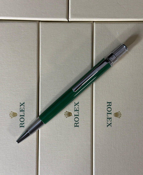 2026 Rolex Submariner Green Oyster Ballpoint Pen Luxury Black Ink Gift Box