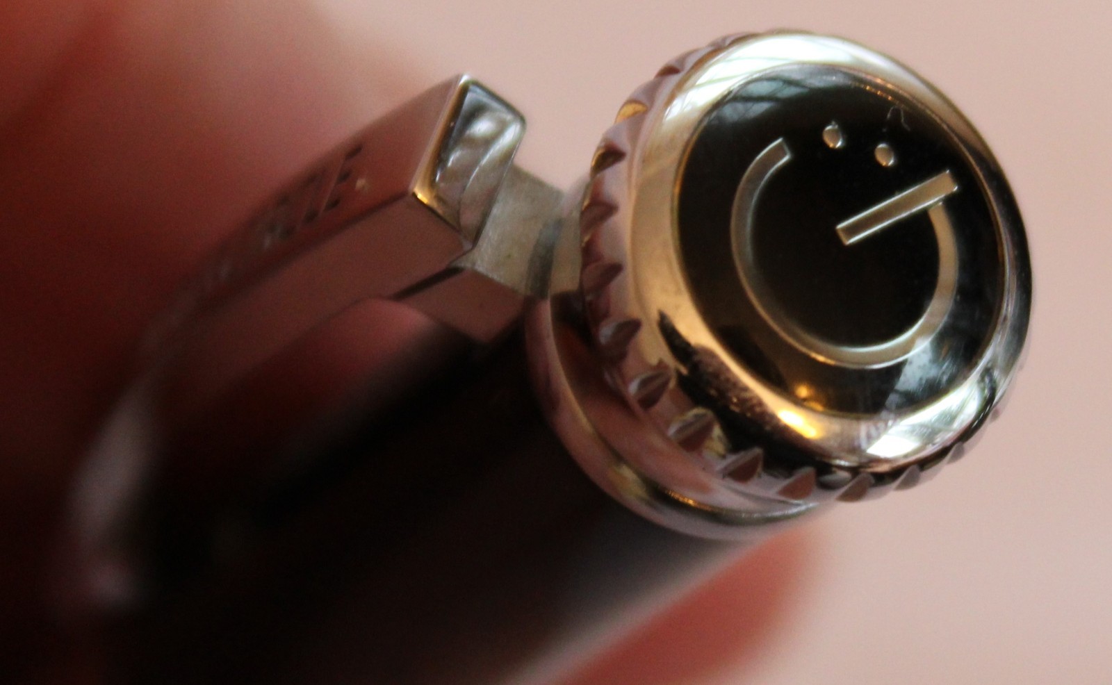 GEVRIL COLUMBUS CIRCLE BRASS & BLACK BALL POINT PEN – ITALY