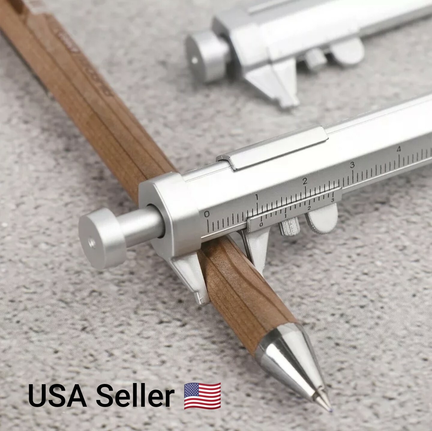 1PC Multifunction 0.5mm Gel Ink Pen Vernier Caliper Roller Ball Pen writing