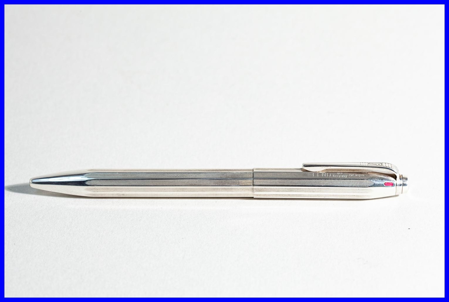 1960s 900 Silver FEND 3-Color Ballpoint Pen Gravity Mechanism Multi Color