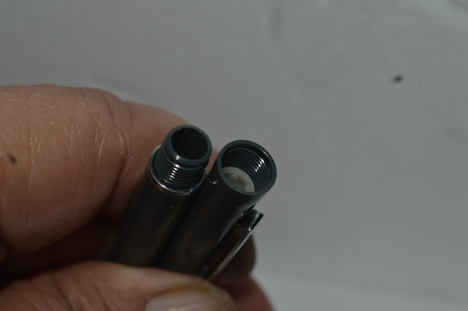 Paper Mate #355 MALIBU Ballpoint Pen Dark Gray Color Made In USA Circa 1980’s