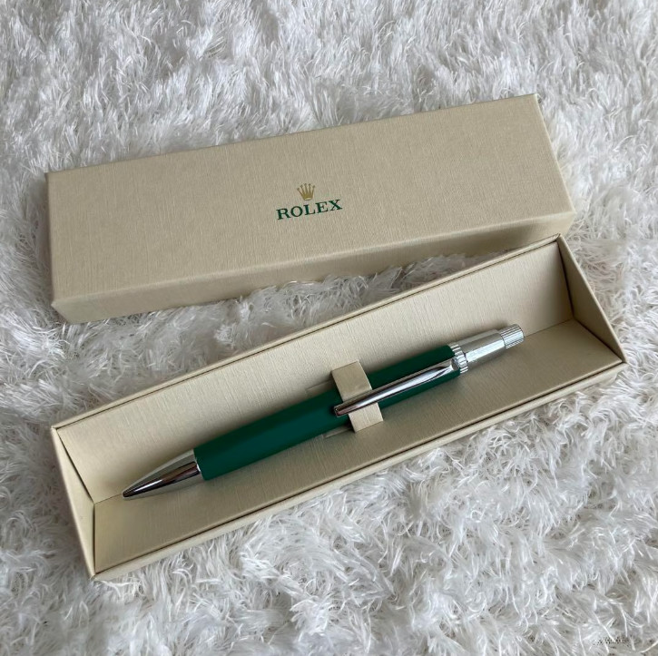 Rolex Emerald Green Ballpoint Pen Oyster – Exclusive VIP AD Luxury – NIB