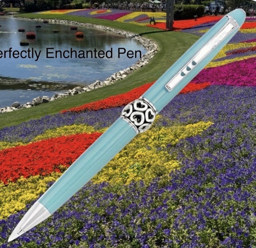 Brighton Pen Pal Aqua Pen Short Boho Style J9816A NWT Rare Find