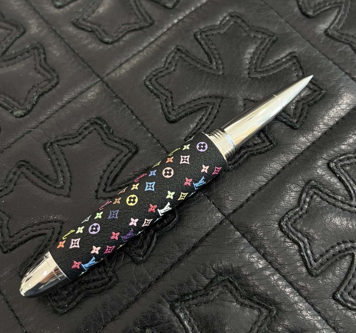 Louis Vuitton Takashi Murakami Monogram Multicolor Rollerball Pen GI1314 Unused