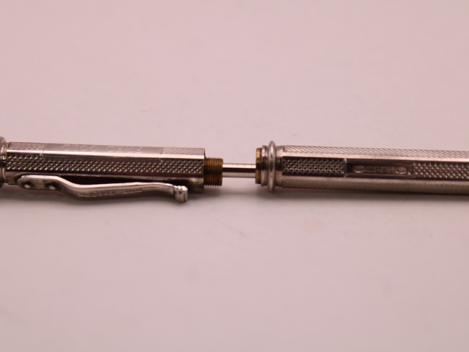 Yard – O- Led – Ambassador Ball Point Pen Sterling Silver – Inscribed