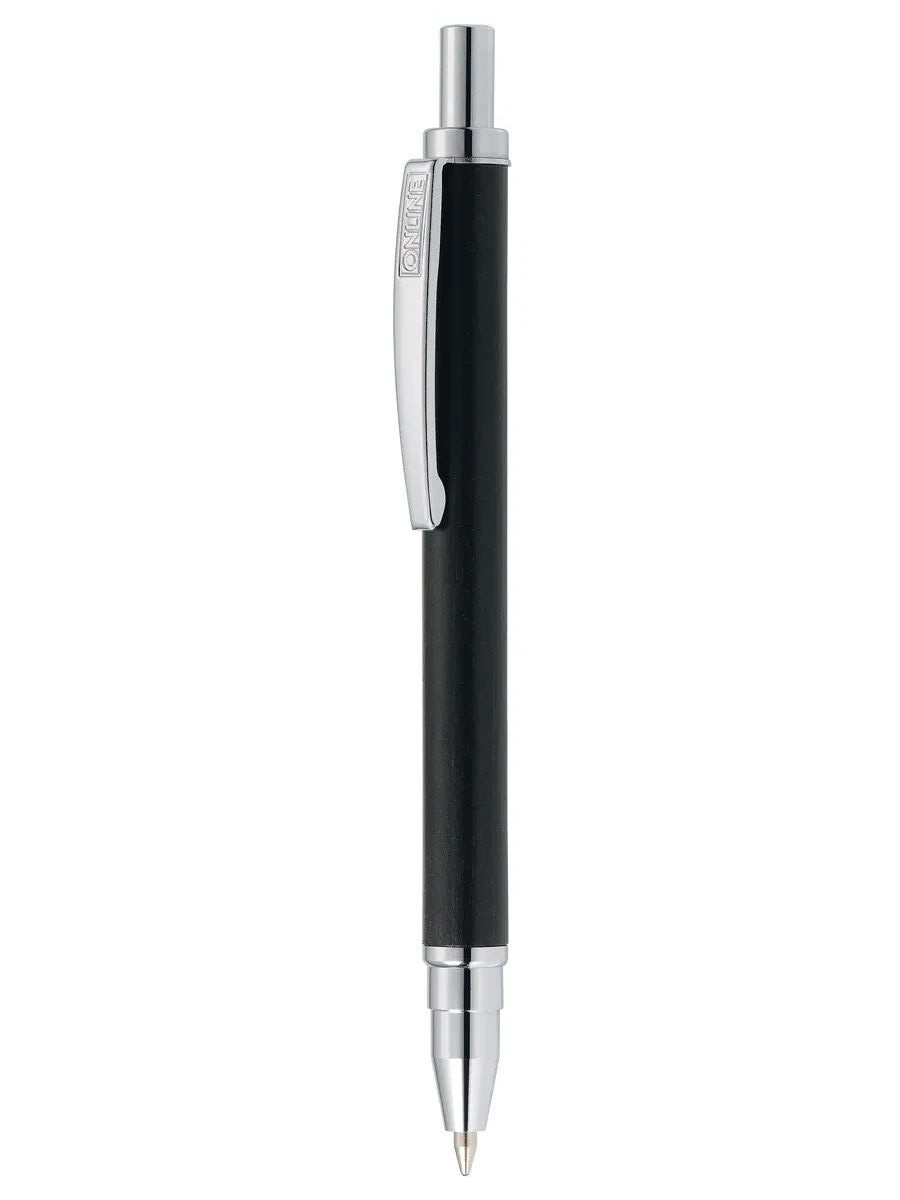 Online Black Pocket Pen For Agenda Mini Pen Retractable Ballpoint Pen New