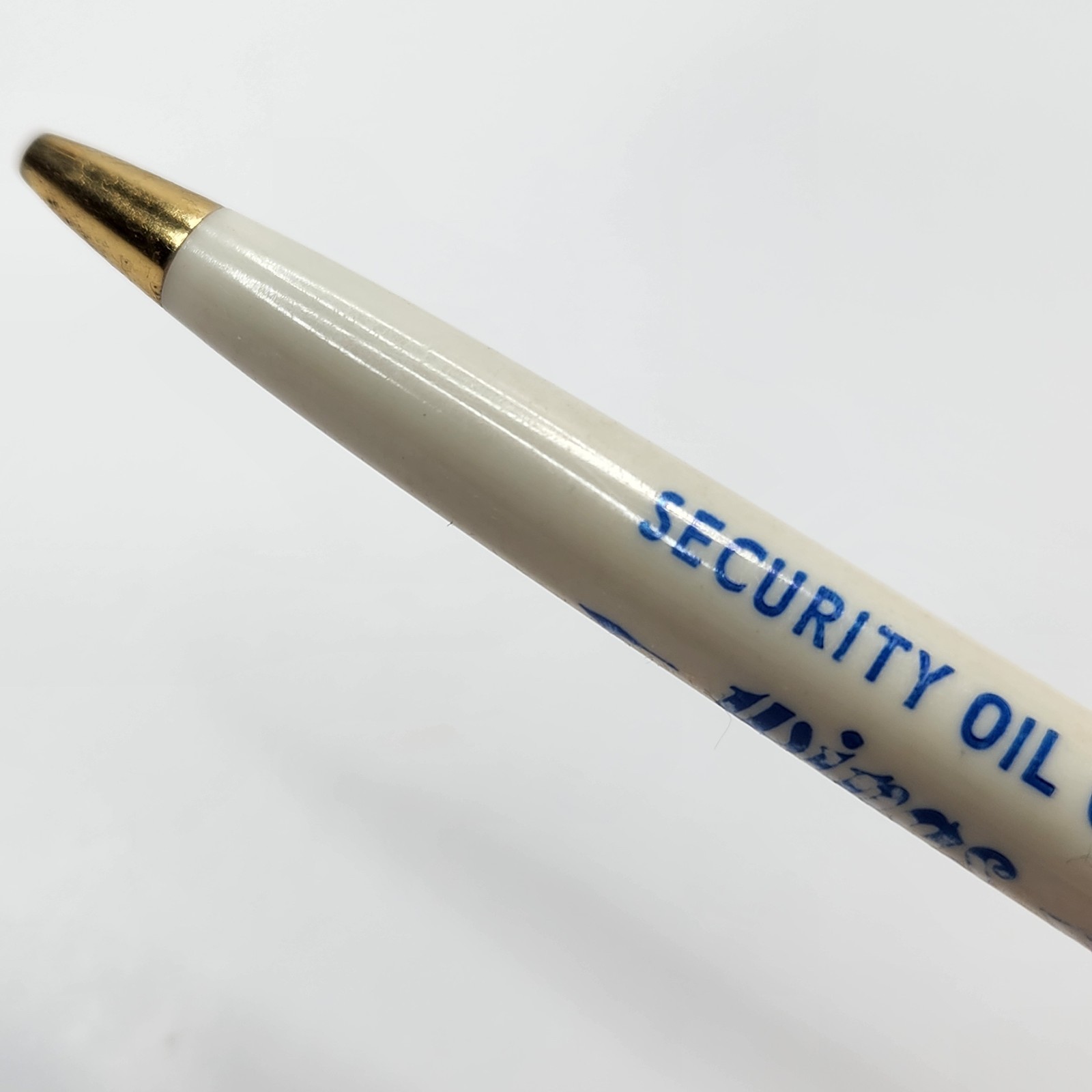 Security Oil Wings Scripto Square Click Ink Pen DOES NOT WRITE Ink is Dried Up