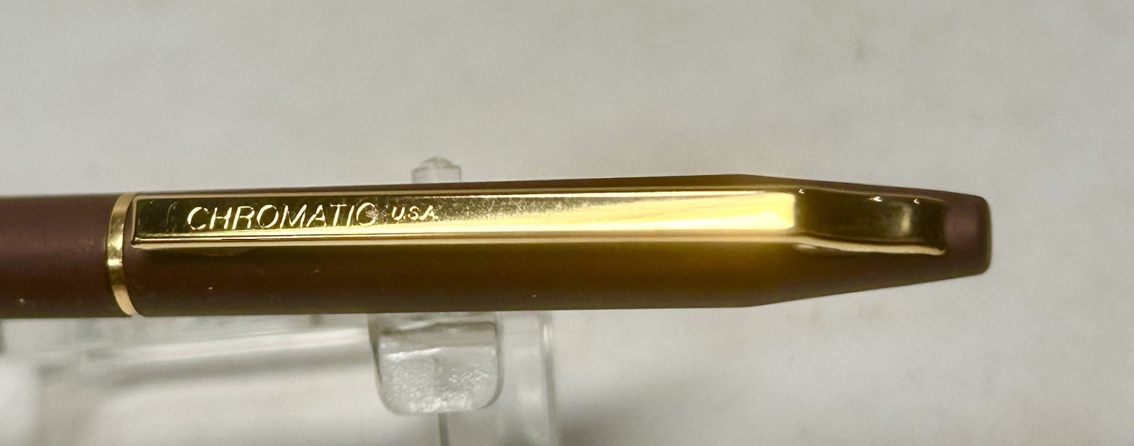 1986 Ritepoint CHROMATIC Standard Salesman Sample CR-705 GENERAL ELECTRIC Pen