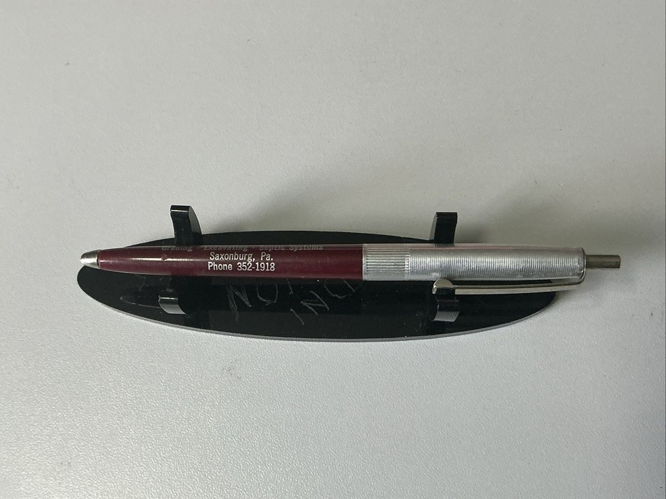 VTG Ballpoint Pen – R.M. Goldscheitter Contracting Saxonburg PA