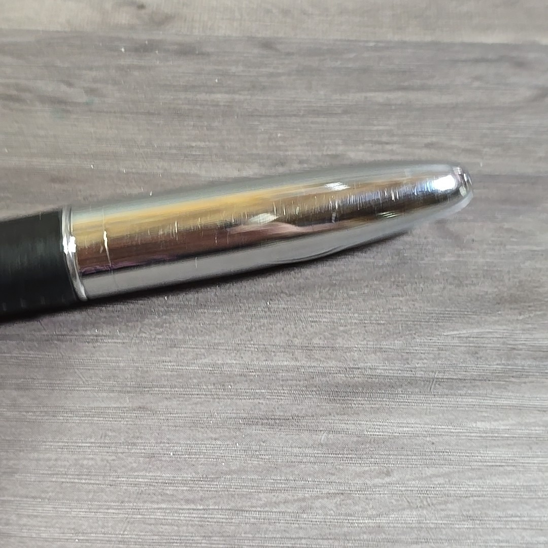 BETTONI Ballpoint Pen Daimler Chrysler Metal With Leather?
