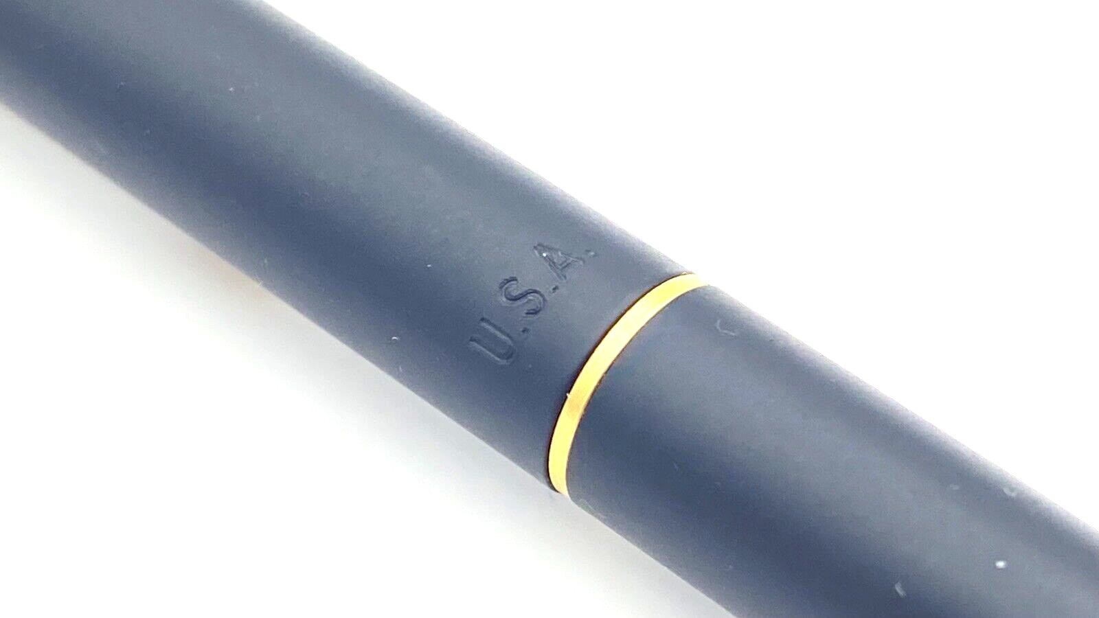 VINTAGE SHEAFFER SLIM TARGA ROLLERBALL PEN IN MATTE BLACK MADE IN UNITED STATES