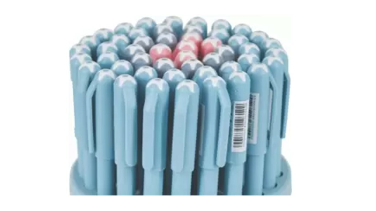 100 Hauser XO Ball Pen (BLUE-75, BLACK-20, RED-5) Super Smooth writing