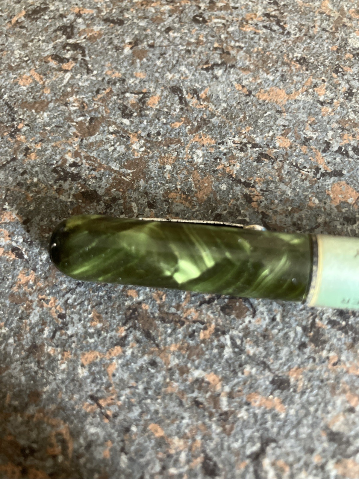 Green marbled pen genuine four leaf clover good luck customized Kansas City, MO