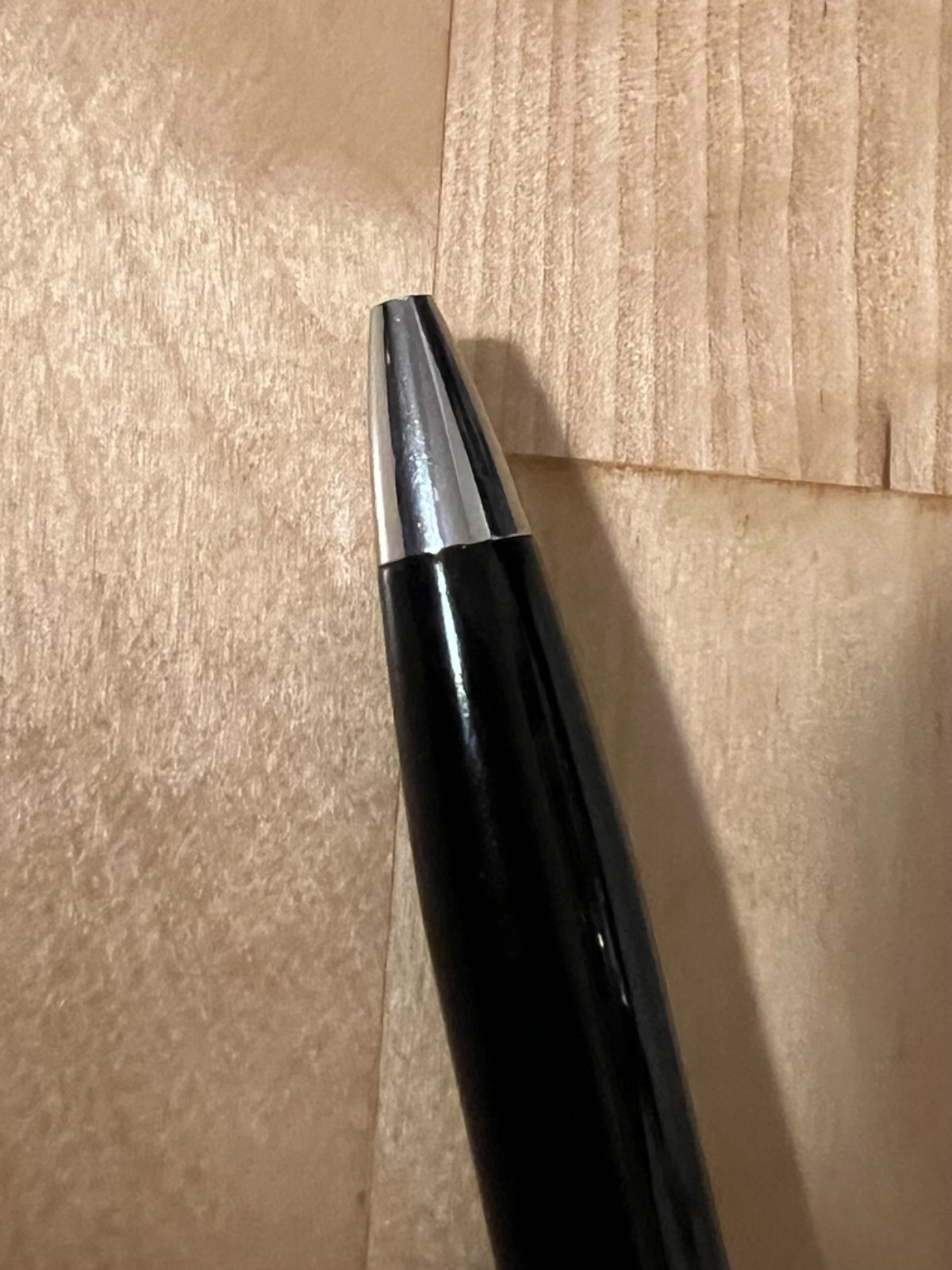 PANERAI Black Silver Twisted Ballpoint Novelty Pen – No Box – Office Panerai Pen