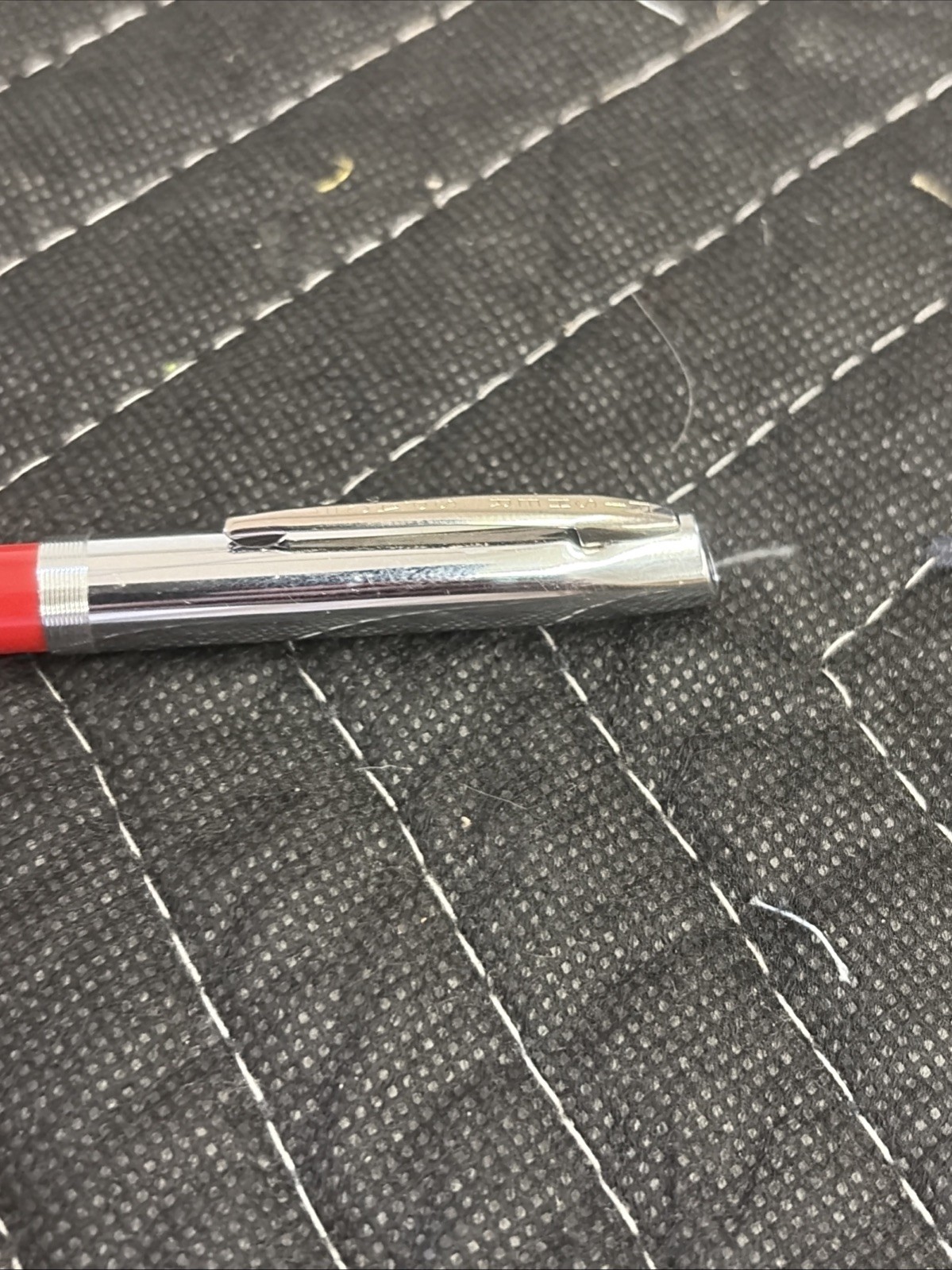 Star Trek Fisher Space Pen Ball Point Black Ink 1992 Red NASA – Writes Fine!