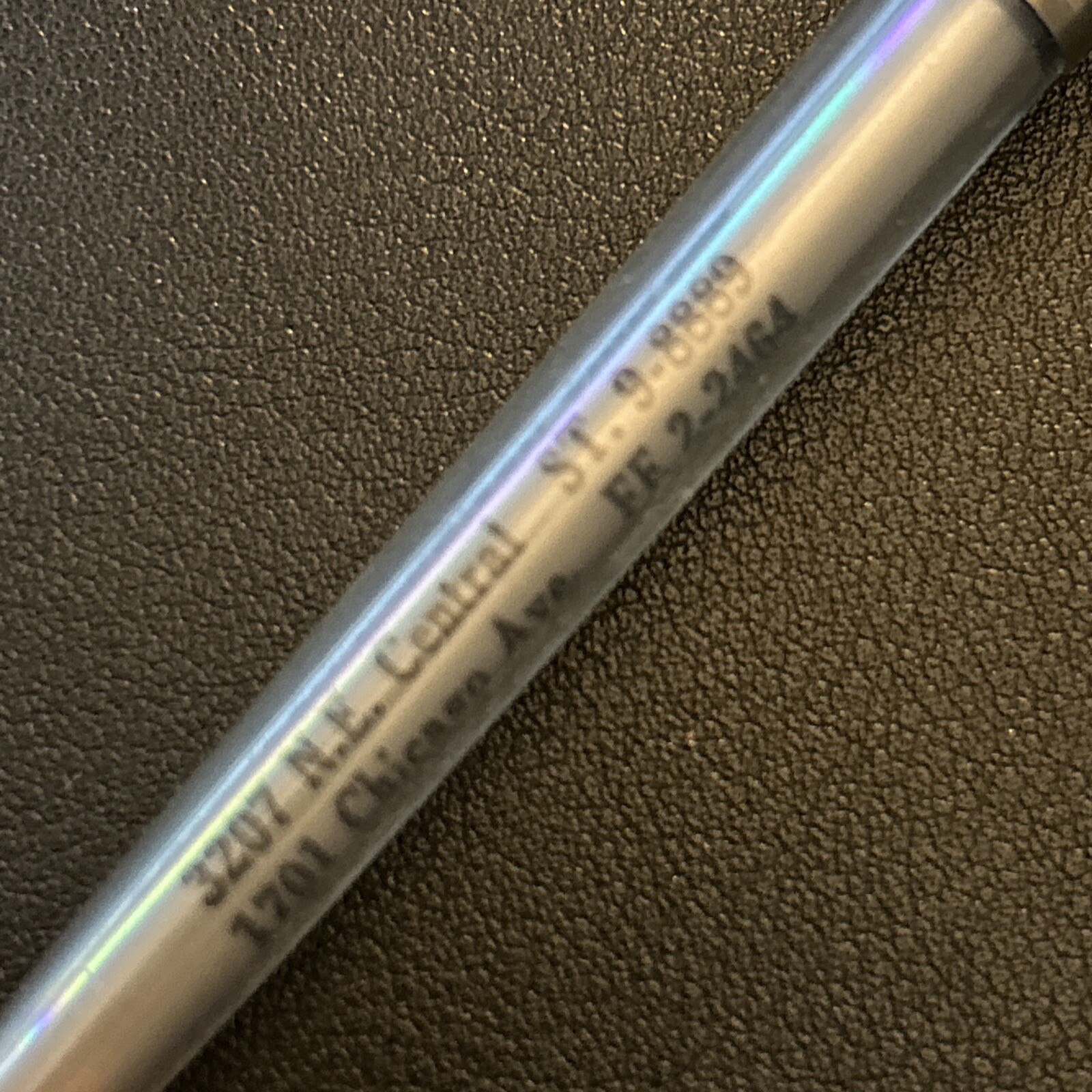 VTG 1960s Rocket Ballpoint Pen Peterson Albinson Chapels Minneapolis Minnesota