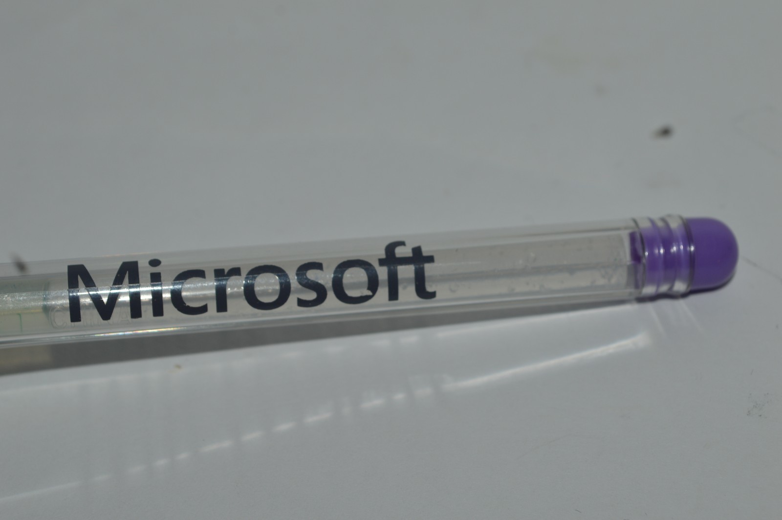 MICROSOFT Two Promotional Ballpoint Pens TechNet Both Plastic Circa 1990’s