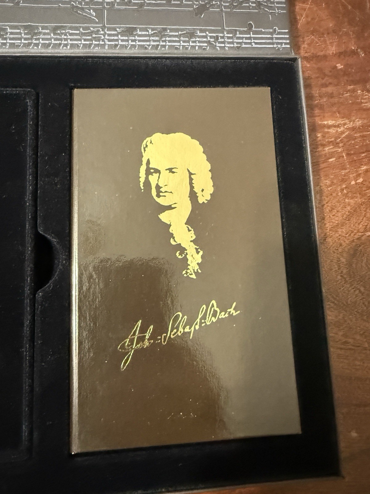 World limited 8000 montblanc Johann Sebastian Bach Box and booklet no pen