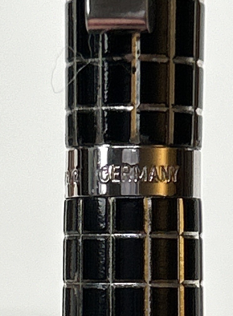 Waldmann Xetra Ballpoint Pen Sterling Silver 925 Xetra Pattern