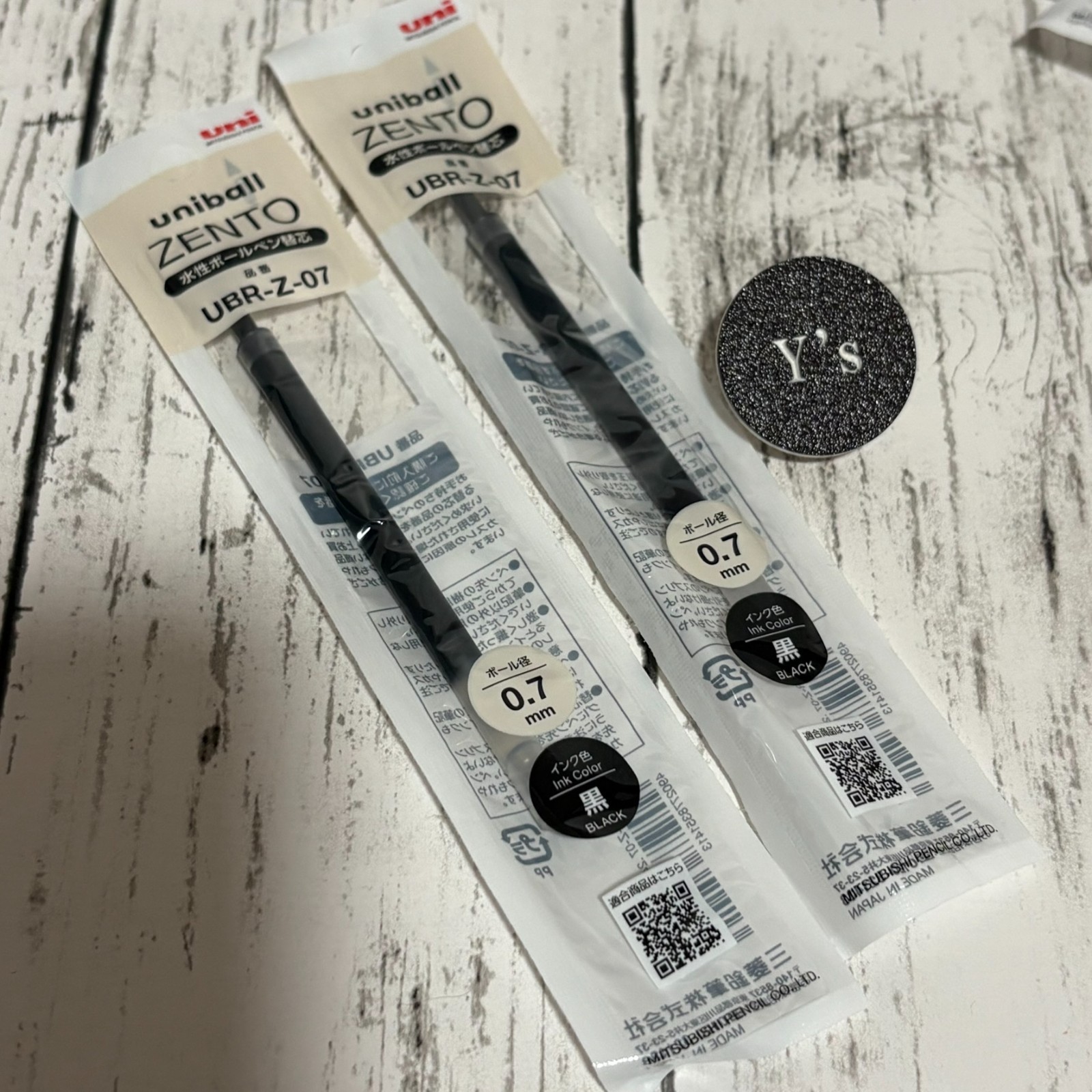 Mitsubishi Pencil uniball ZENTO Signature Model Set Gold Silver Black Japan Auth