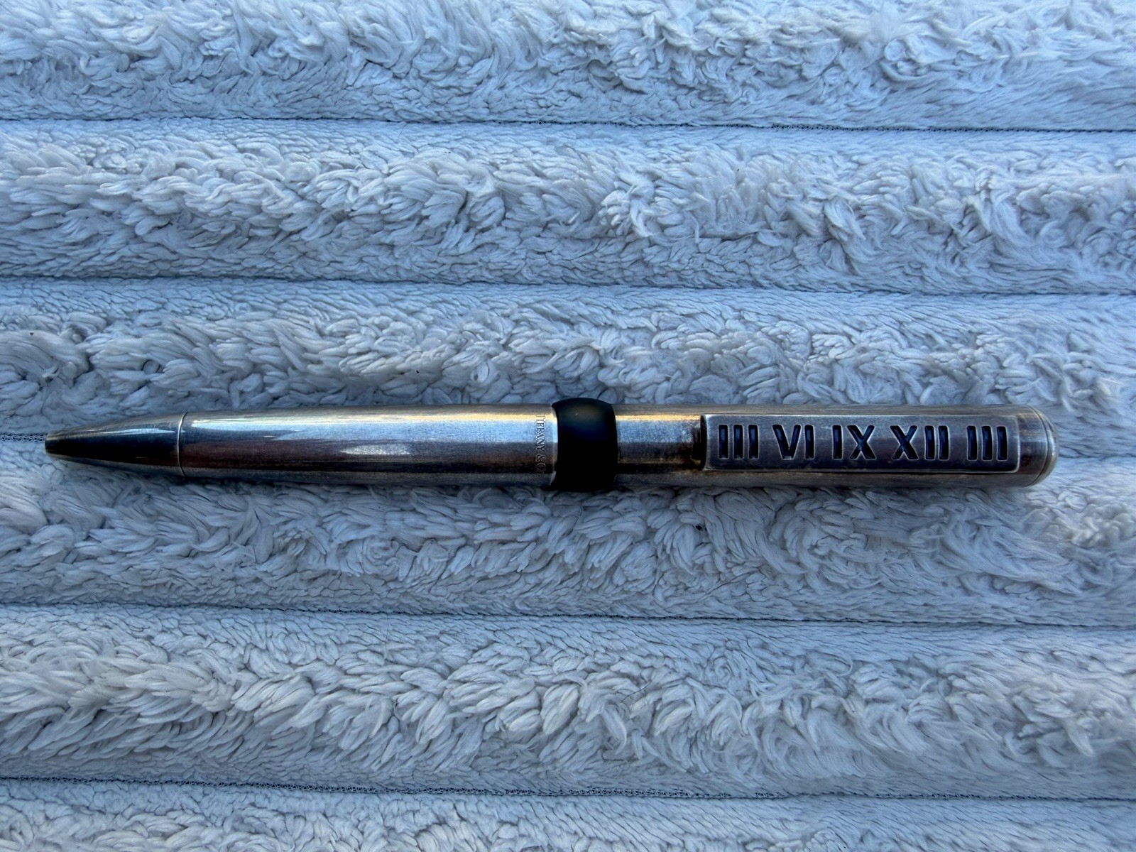Tiffany & Co. Atlas Sterling Silver Ballpoint Pen