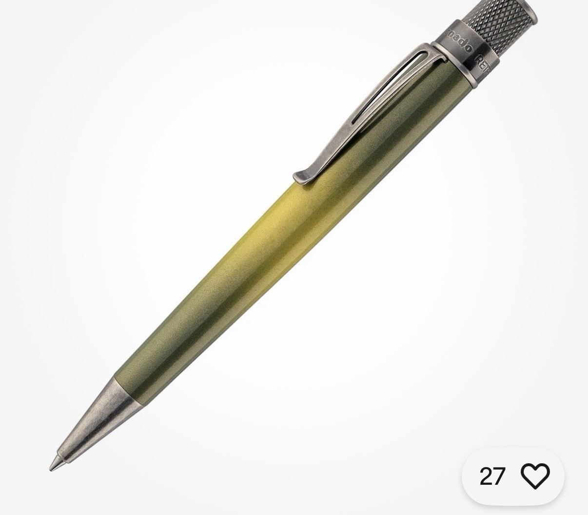 Retro 51 Tornado Rollerball – Ombre Avocado – NEW in Original Box – Limited Ed.