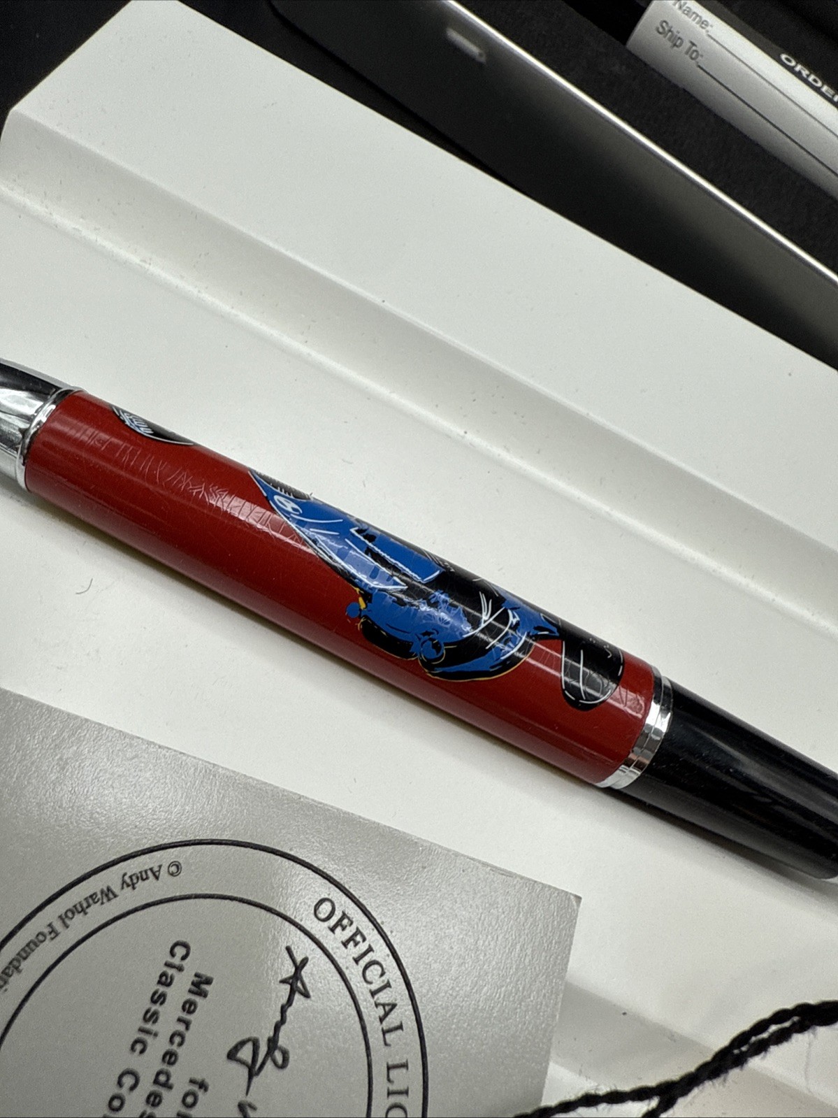 Acme Andy Warhol Mercedes Benz Rollerball pen – VERY RARE