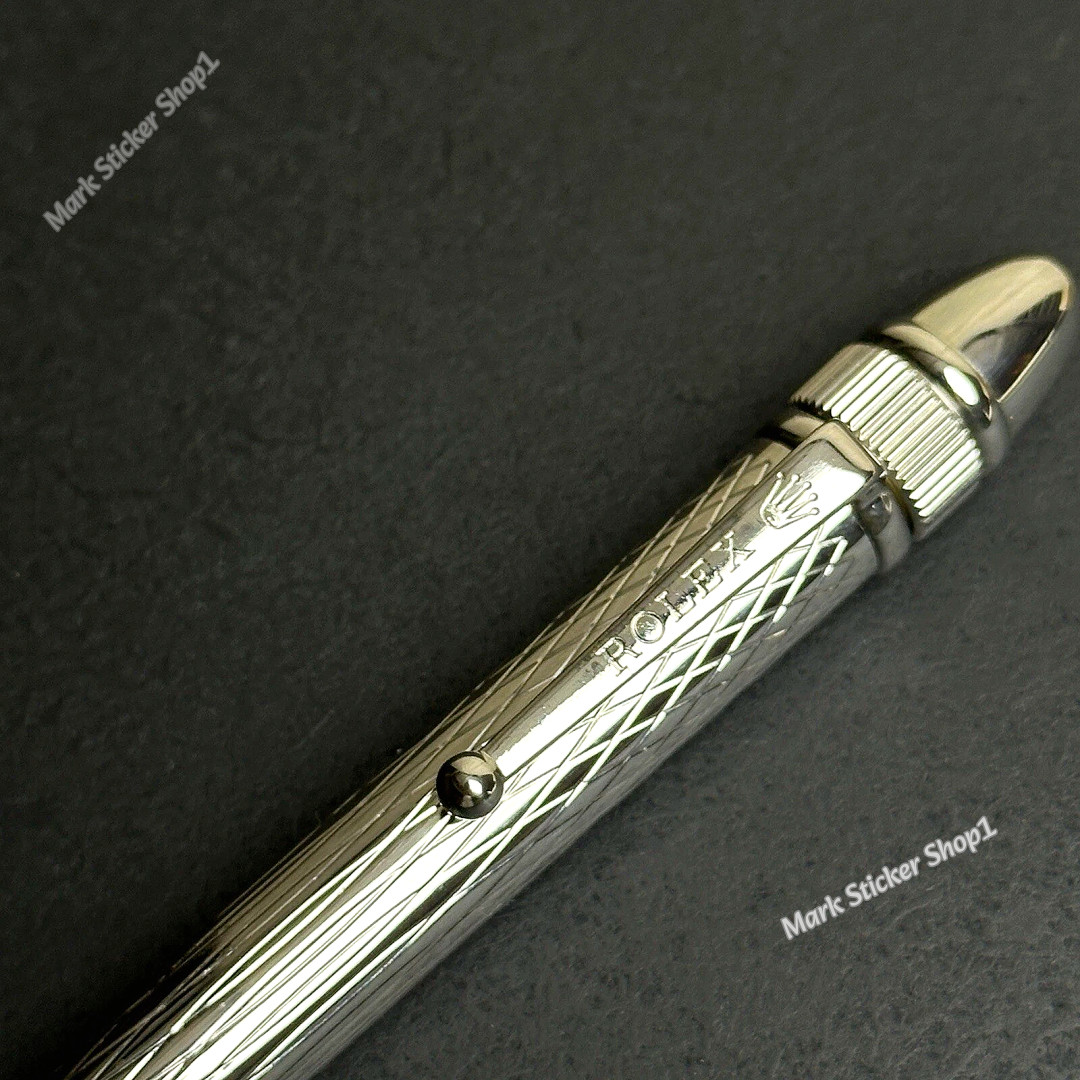 VIP GIFT Rolex Ballpoint Silver Platinum Pen NEW RARE Novelty Collectible Pen
