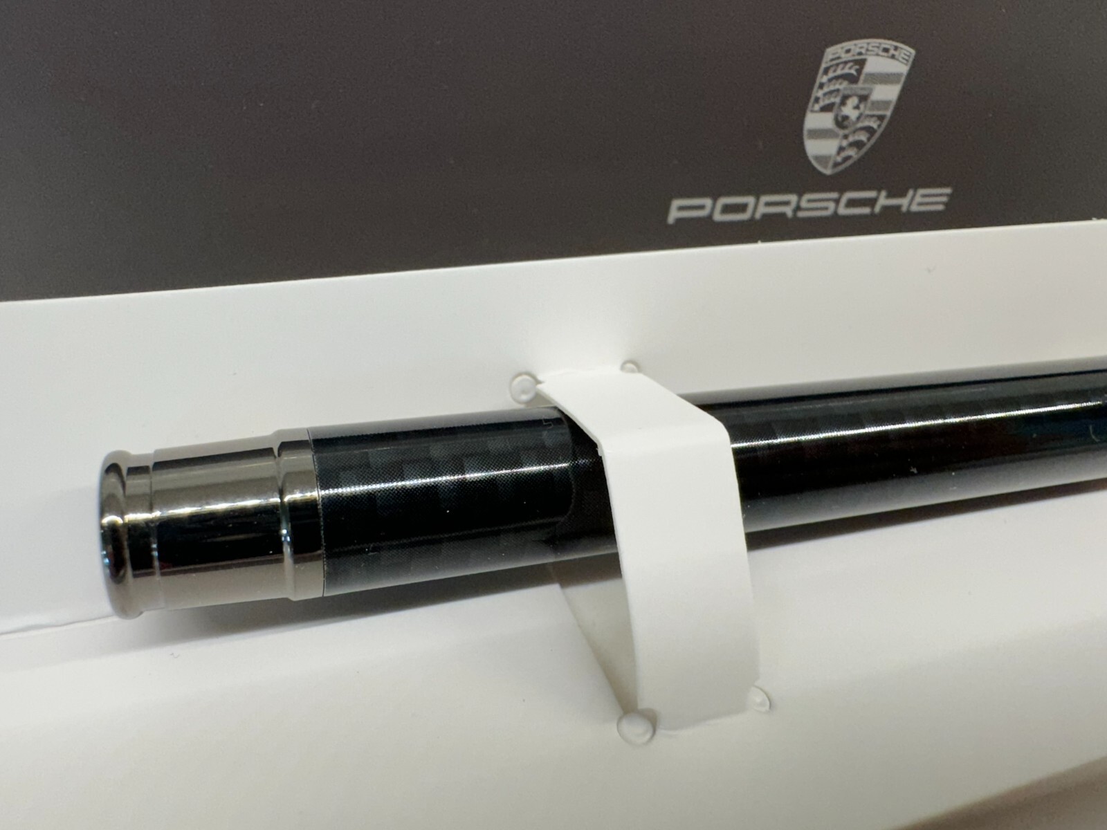OEM Official Porsche 911 Launch Ballpoint Pen Carbon Fiber From Stuttgart