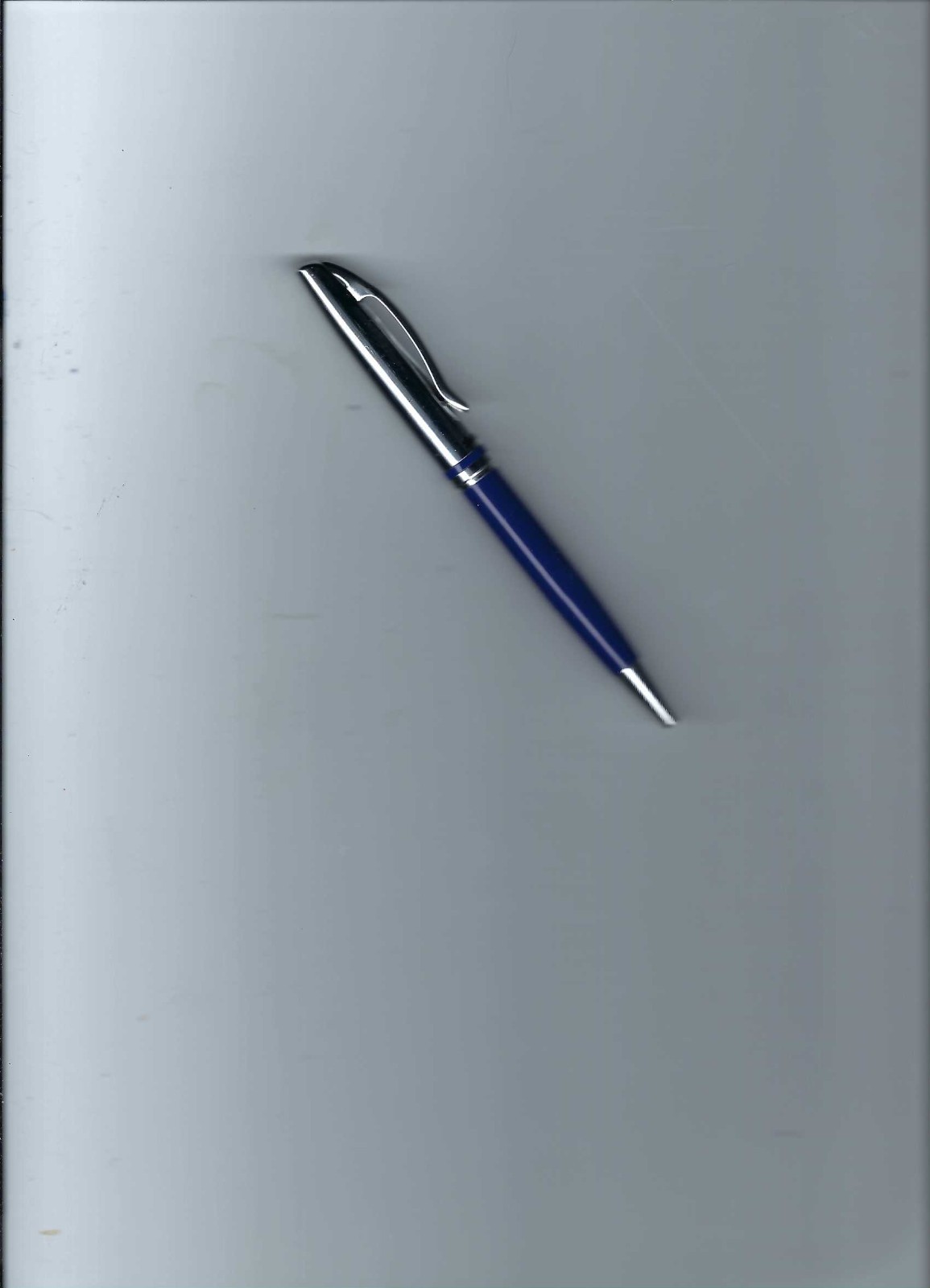 Vintage Pelikan Metallic Blue & Shiny Chrome Jazz Classic Twist Ball Point Pen