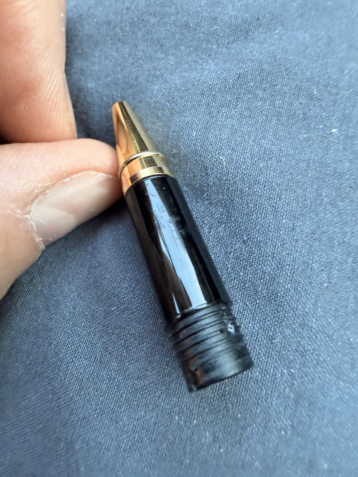 Executive Ballpoint Pen Burgundy Gold Trim looks like Homage Style