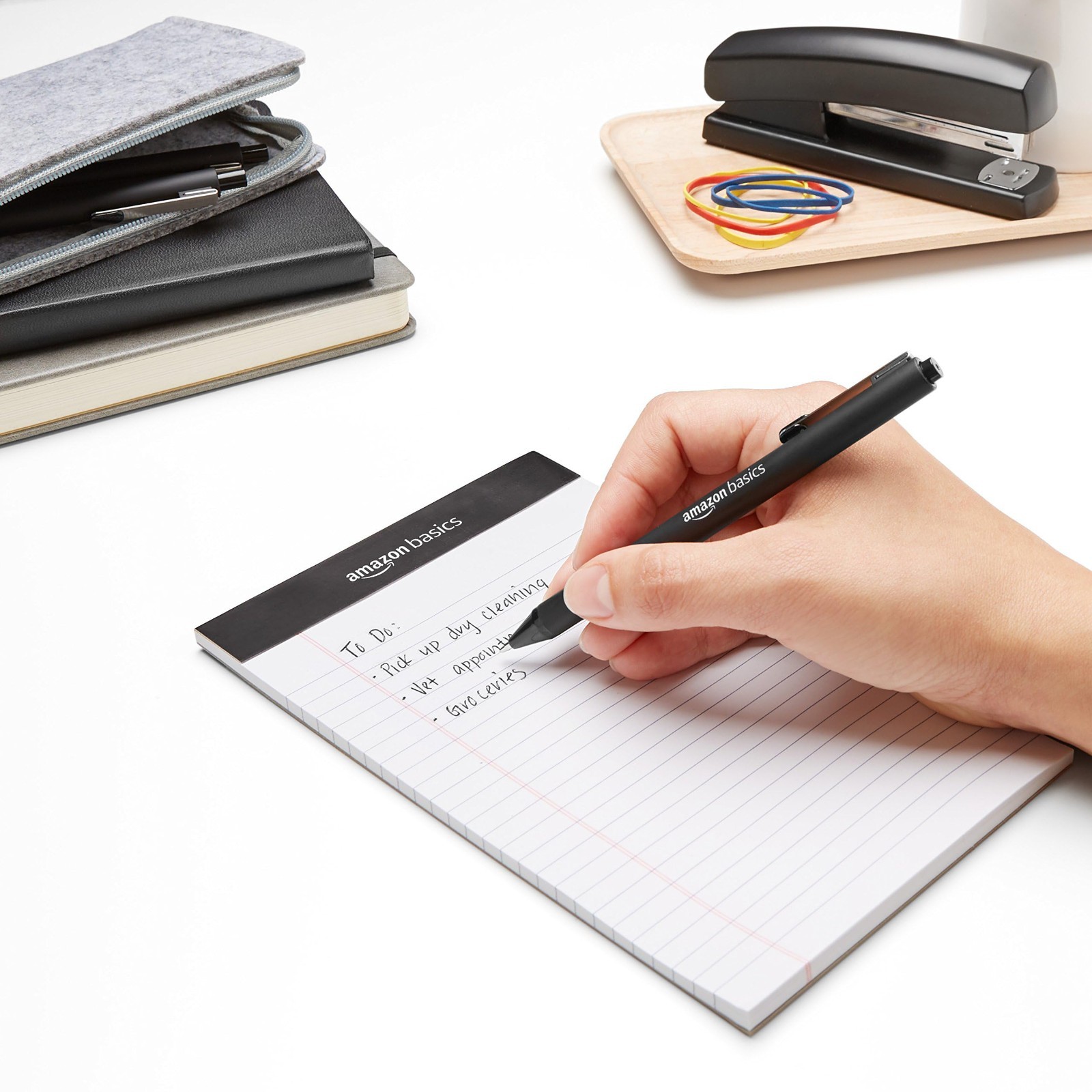 Retractable Ballpoint Pens, Comfortable Grip, Smooth Writing, 12-Pack for Office