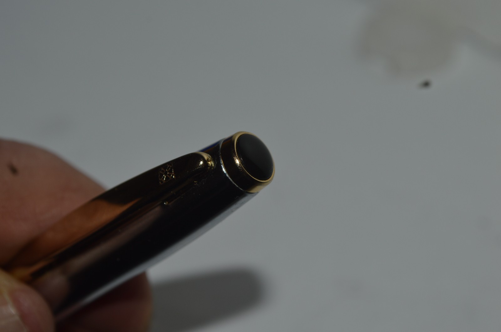 Premium Ballpoint Pen Thick Ergonomic Grip Lacquer & Crome GT Circa 1990s