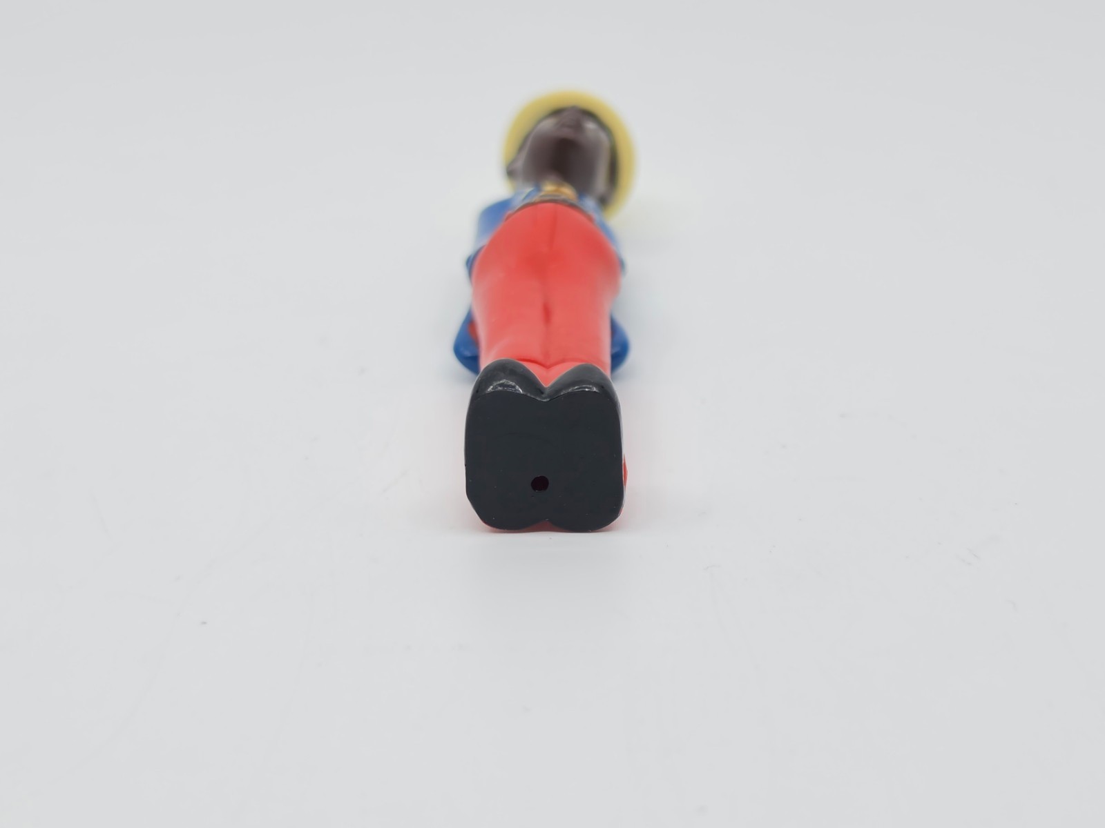 Rare Colonial Figure Novelty Pen African Colon Statue 5.5″ NOS Heart and Star