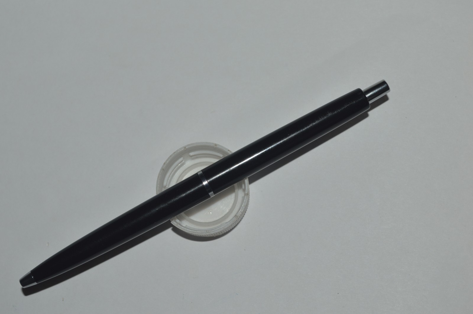 Paper Mate #355 MALIBU Ballpoint Pen Black Color Made In USA Circa 1980s Square