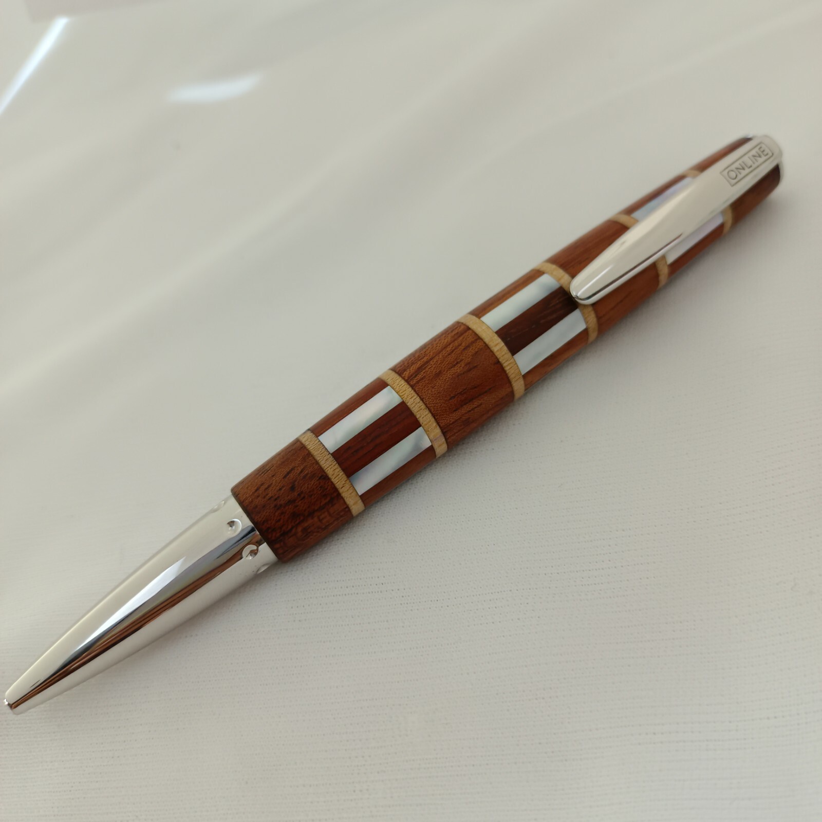 Online Top Line Roses Maple Rosewood Ball Pen