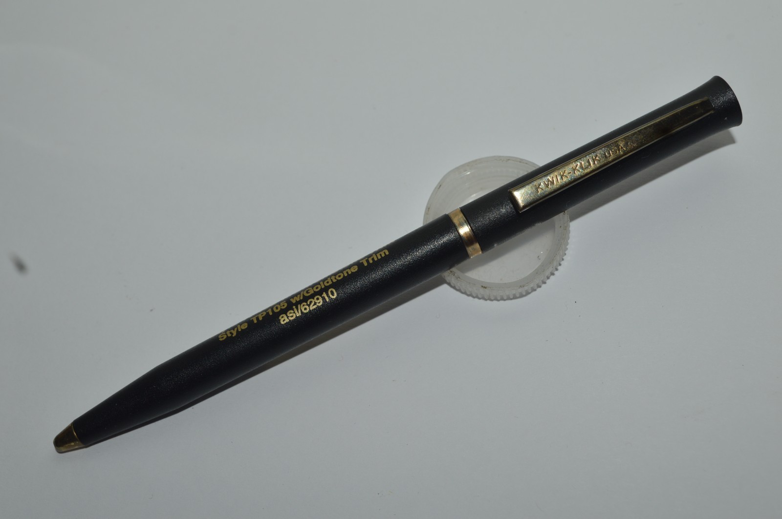 KWIK KLIK #TP105 GT Ball Pen ORIGINAL QUEENIE Salesman Sample NOS Ca 1970’s