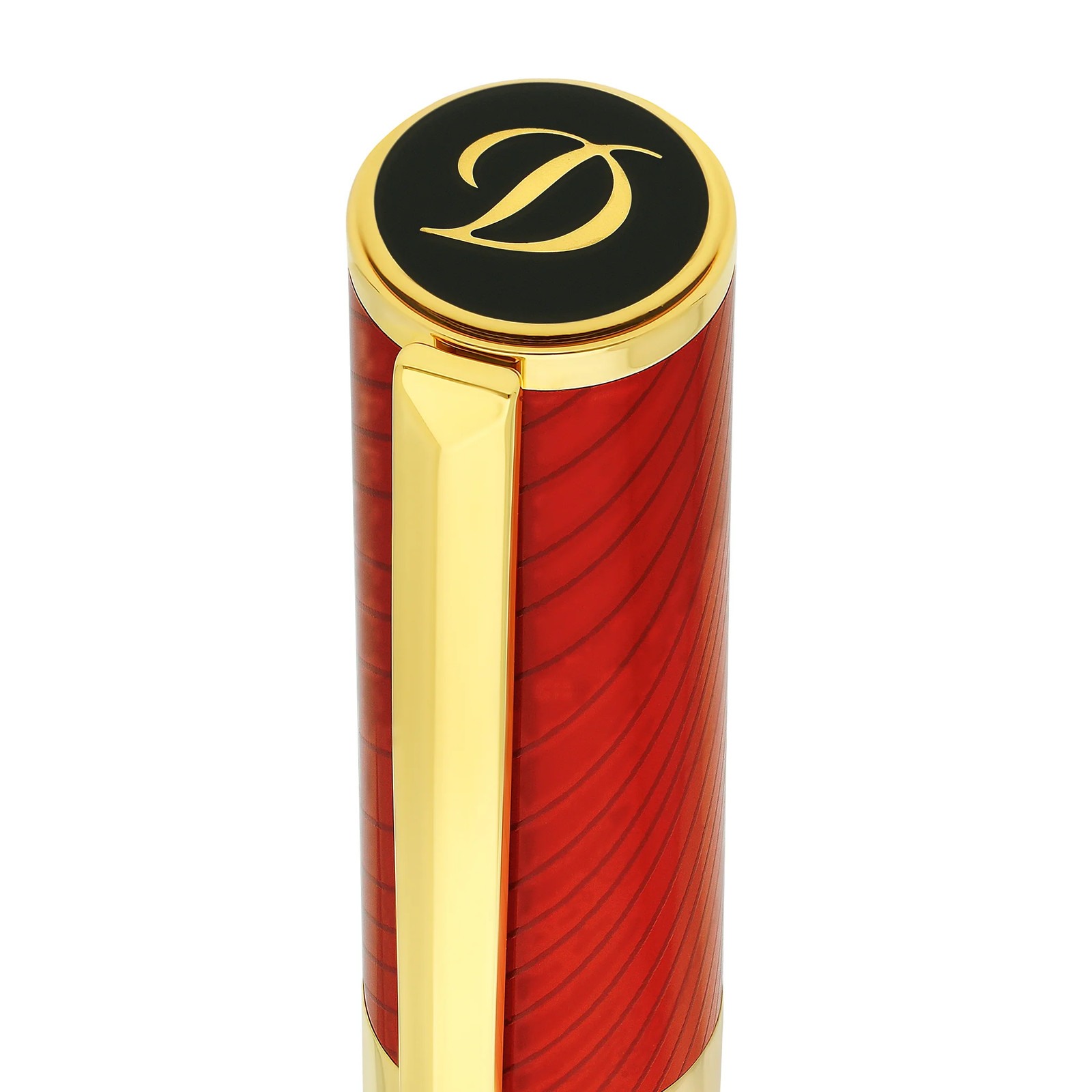 S.T. Ballpoint Pen Dupont Initial Collectible Unisex Synthetic Gold