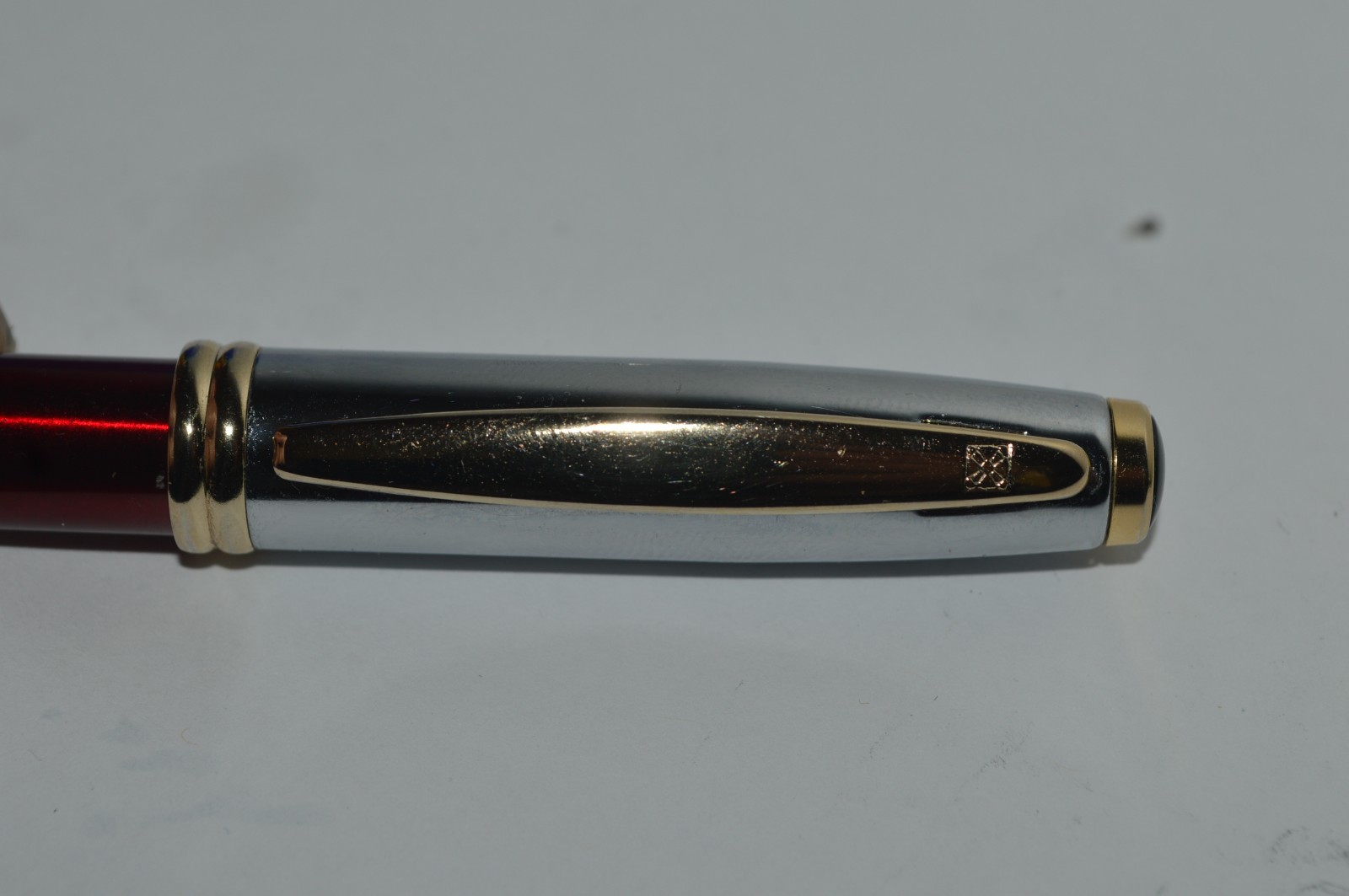 Premium Ballpoint Pen Thick Ergonomic Grip Lacquer & Crome GT Circa 1990s