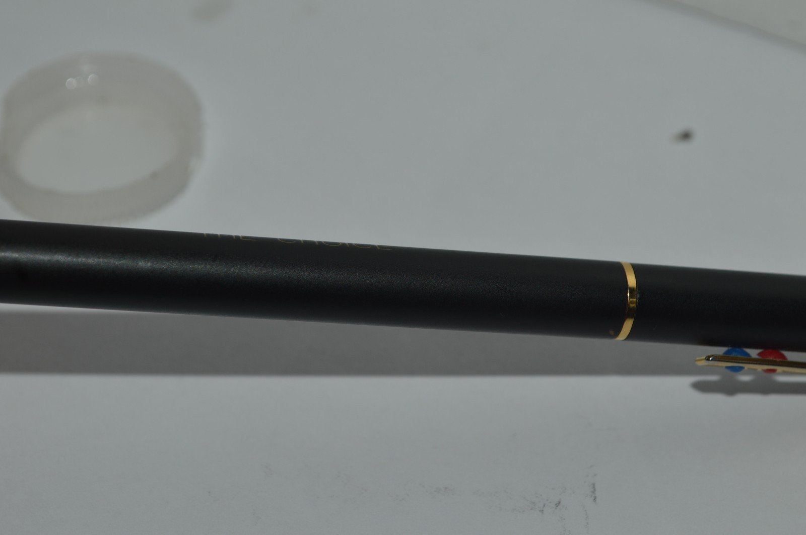 CHROMATIC Ballpoint Pen 2 Ink Reliance National The Choice Satin Black USA 1990s
