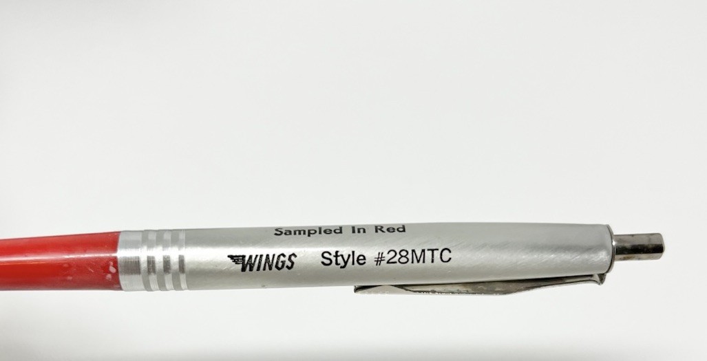 Vintage Lot Sample Pens Ballpoint Everglide Wings Bic Unknown As Is Parts Read