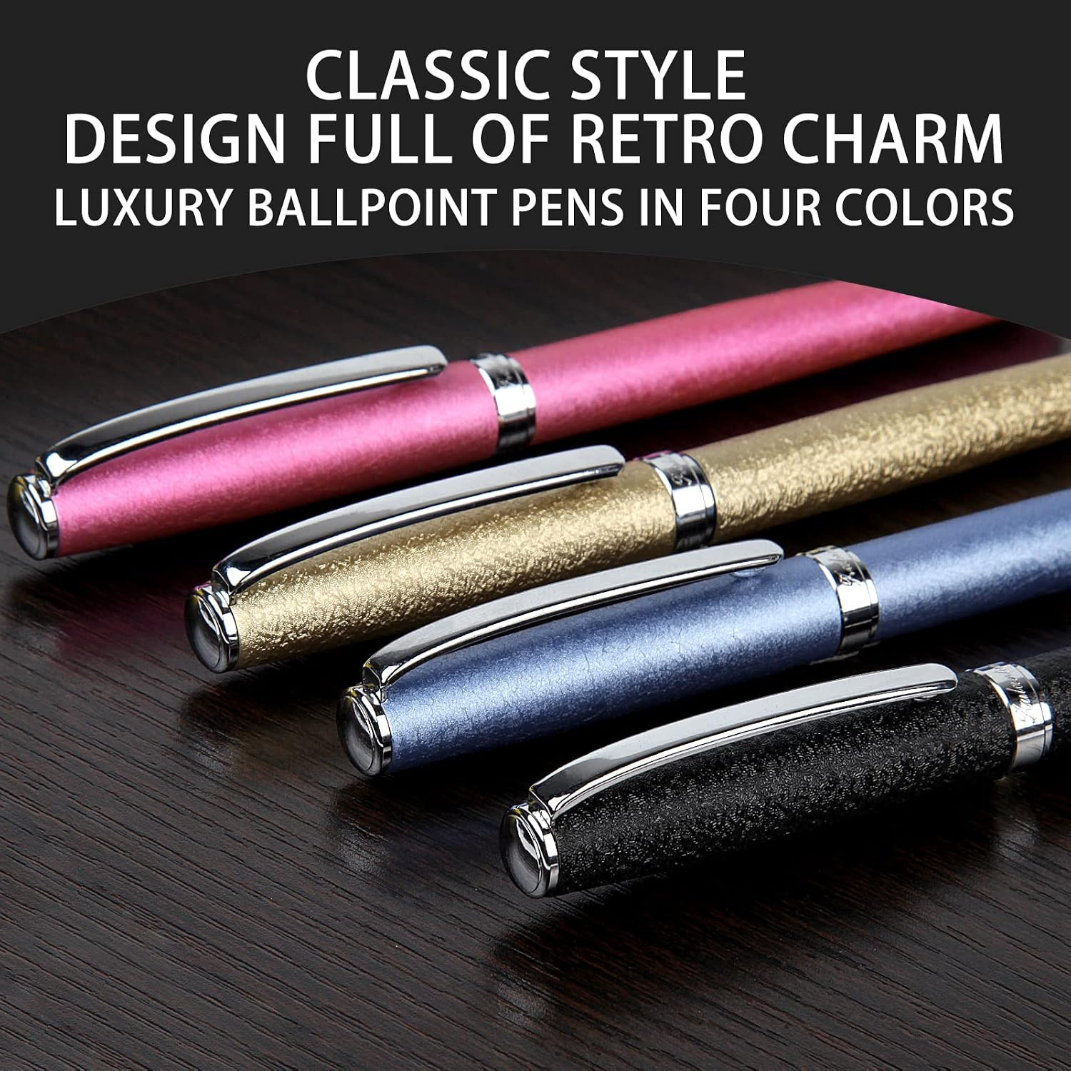 Nice pens,luxury pen with cace,fancy pens Ballpoint Pen Smooth writing experienc