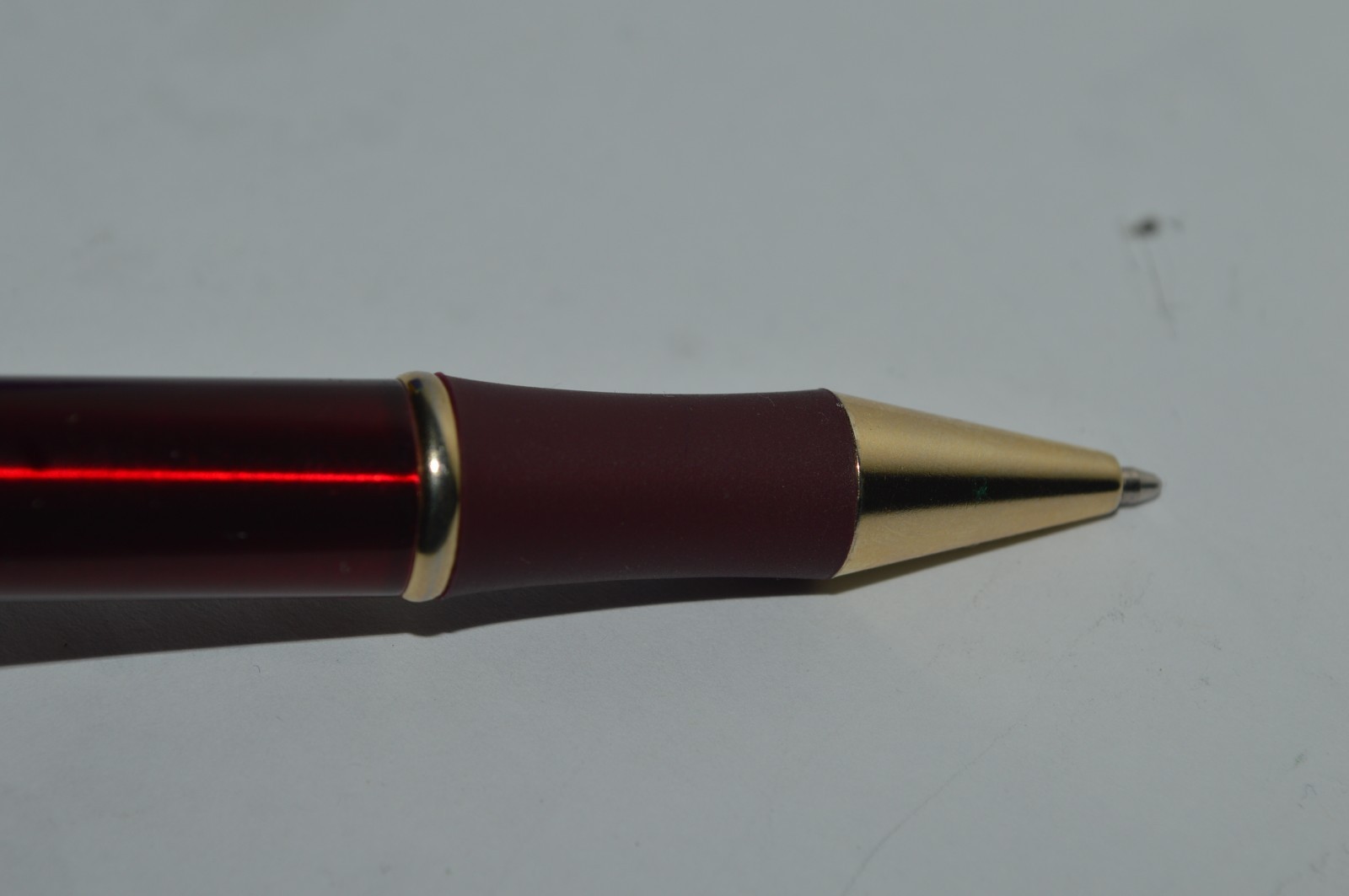 Premium Ballpoint Pen Thick Ergonomic Grip Lacquer & Crome GT Circa 1990s