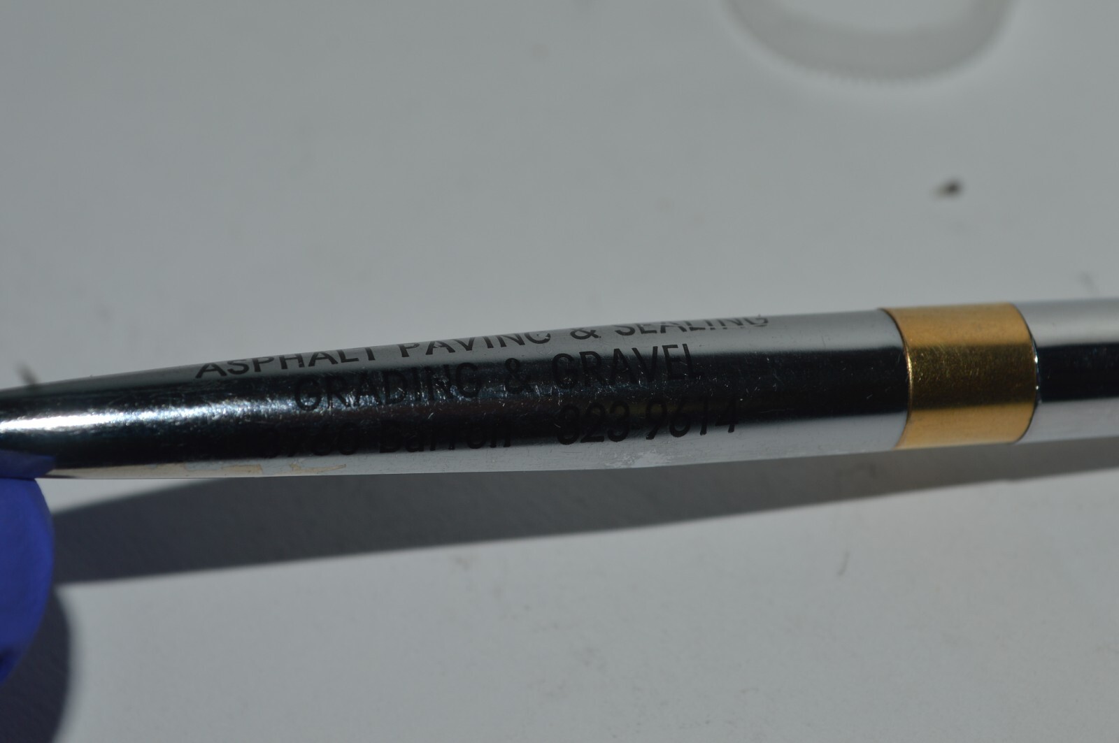 UNIPECO 2 Color Ink Ballpoint Pen W.S. Welborn Promo All Metal Body Tested Works