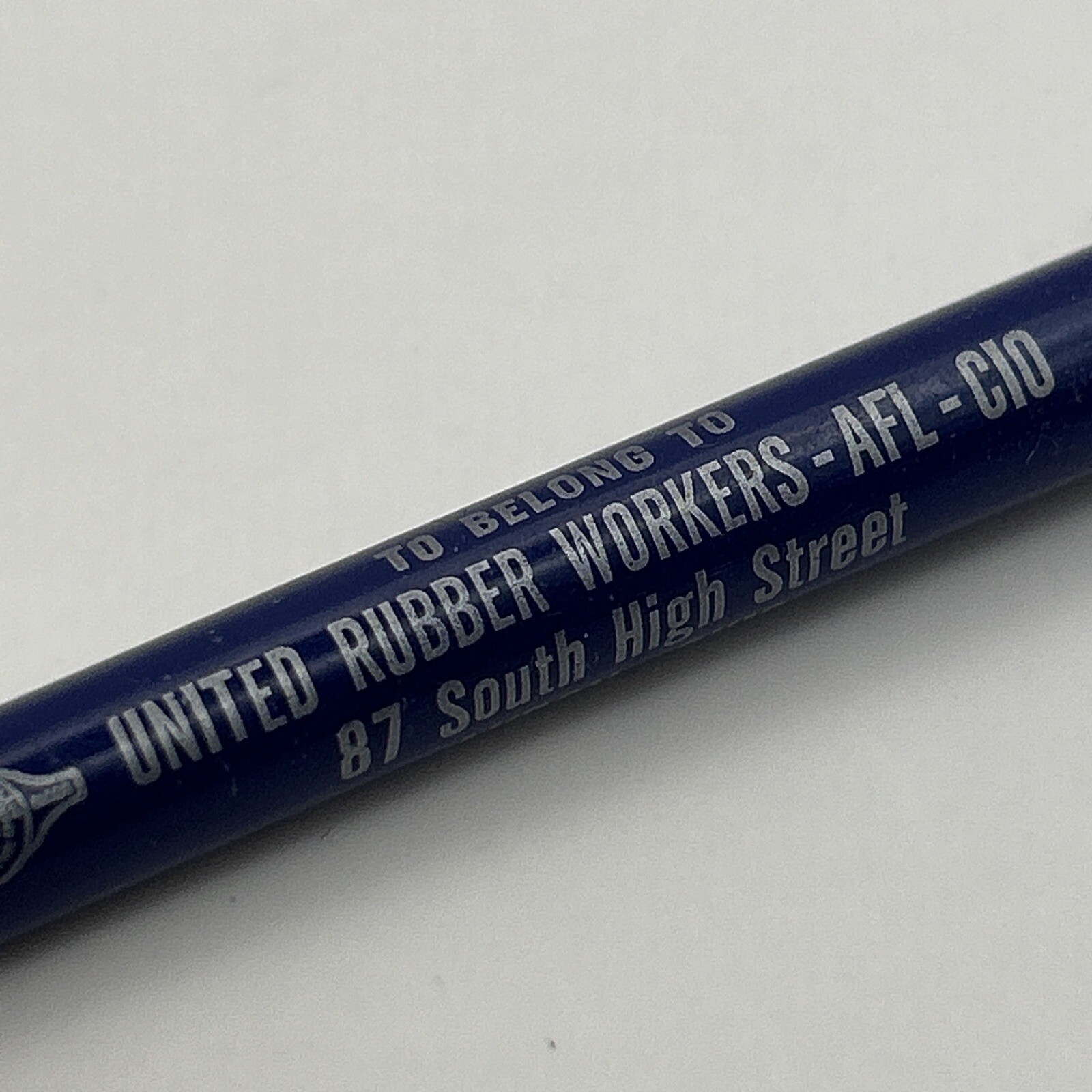 VTG Ballpoint Pen AFL CIO United Rubber Workers Akron Ohio