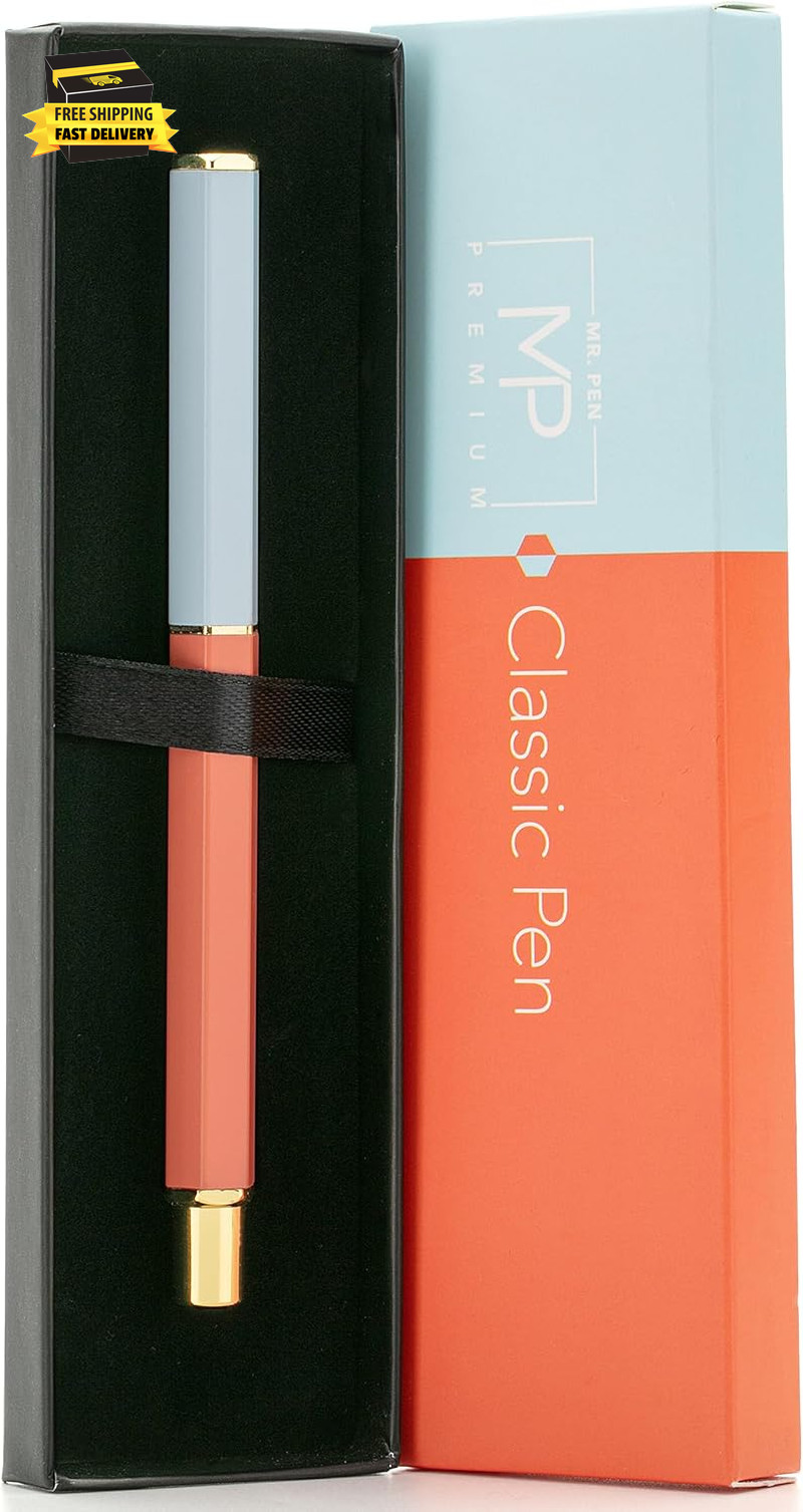 – Luxury Pen, Metal Pen, Black Ink, Fancy Pens for Women, Nice Pens for Men ⭐️⭐️